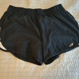 bcg Black Athletic Shorts with Elastic Waistband